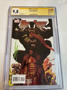 Moon Knight (2008) # 21 (CGC 9.8 SS) Signed Arthur Suydam • Marvel