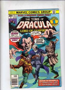 Tomb of Dracula #53 (Feb-77) VG/FN Affordable-Grade Dracula