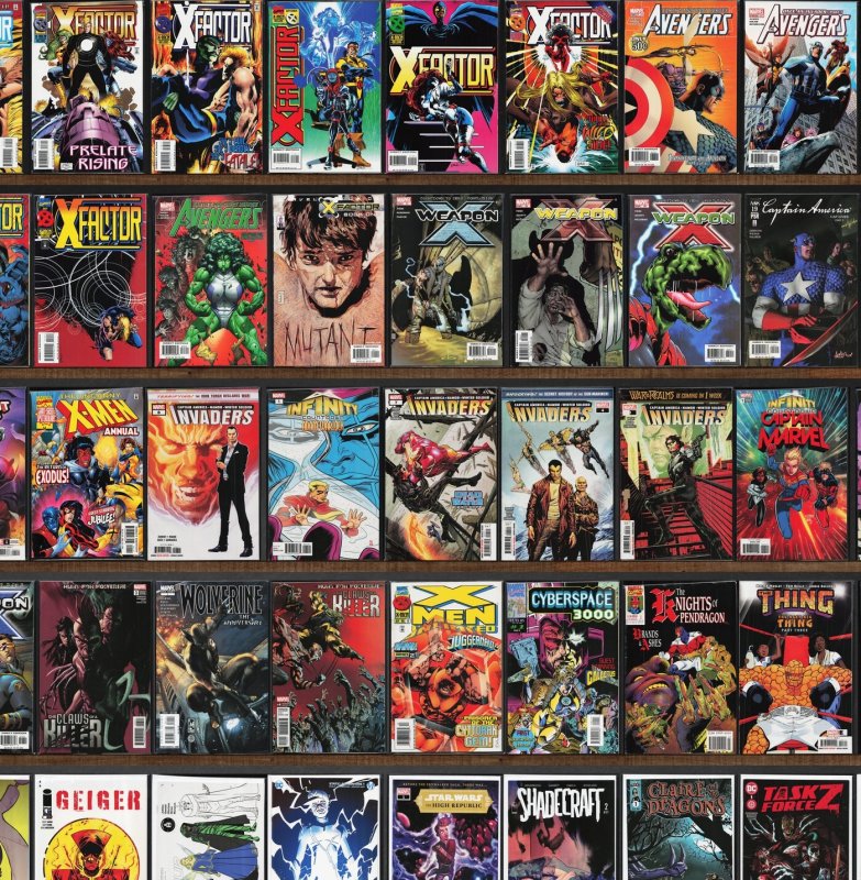 Huge Lot 170+ Comics with X-Factor, X-Force, Weapon X, Avengers & More!