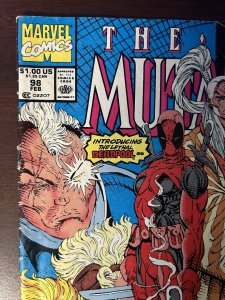 New Mutants #98 Marvel Comics 1991 Newsstand 1st Appearance of Deadpool