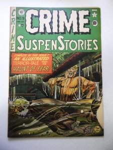 Crime SuspenStories #5 (1951) FR/GD Condition small moisture stain bc