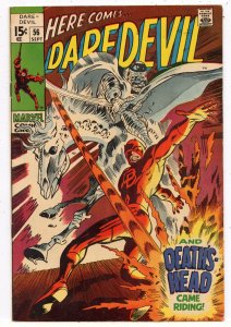Daredevil #56 (1969). In FN to VF Condition.   (11)