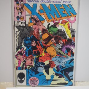 The Uncanny X-Men #193 (1985) VF/NM Double Size Issue First Warpath!