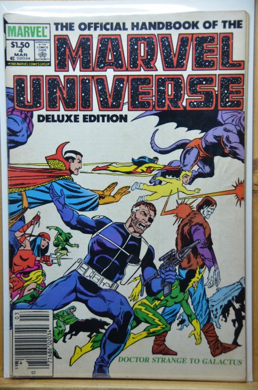 The Official Handbook of the Marvel Universe #4 (1985)