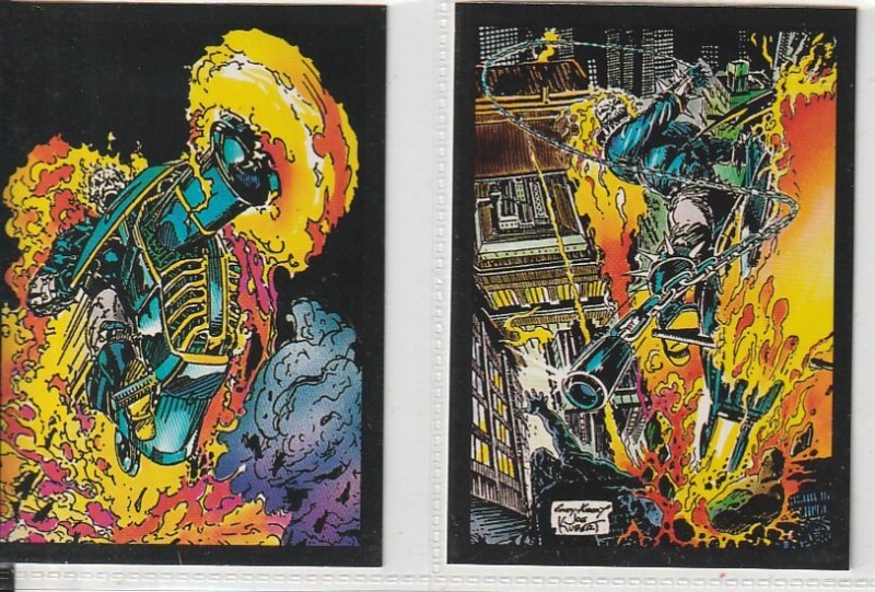 80 Ghost Rider II Trading Cards