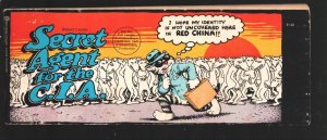 Secret Agent For The C.I.A. #729 1972-Robert Crum art-Fritz the Cat-Size is a...