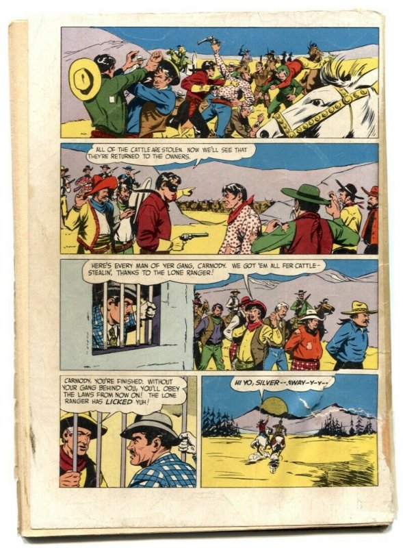 Lone Ranger #3 1948- Dell Golden Age Western comic G