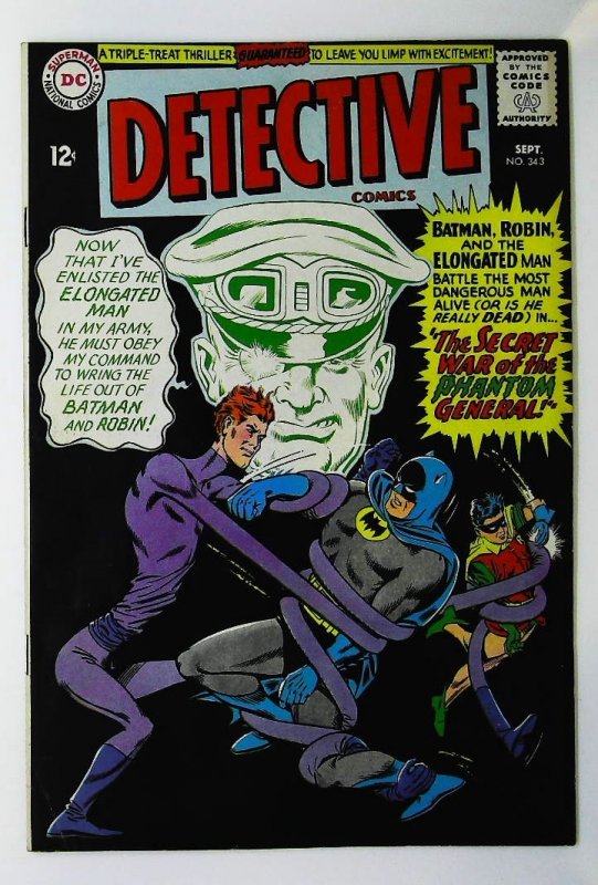 Detective Comics (1937 series) #343, Fine+ (Actual scan)