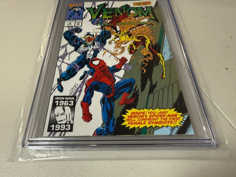 Venom Lethal Protector # 4 CGC Graded 9.2 Marvel Comic Book Spider-Man JH30