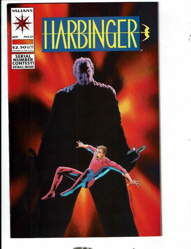 Lot Of 5 Harbinger Valiant Comic Books # 19 20 21 23 24 MK9 