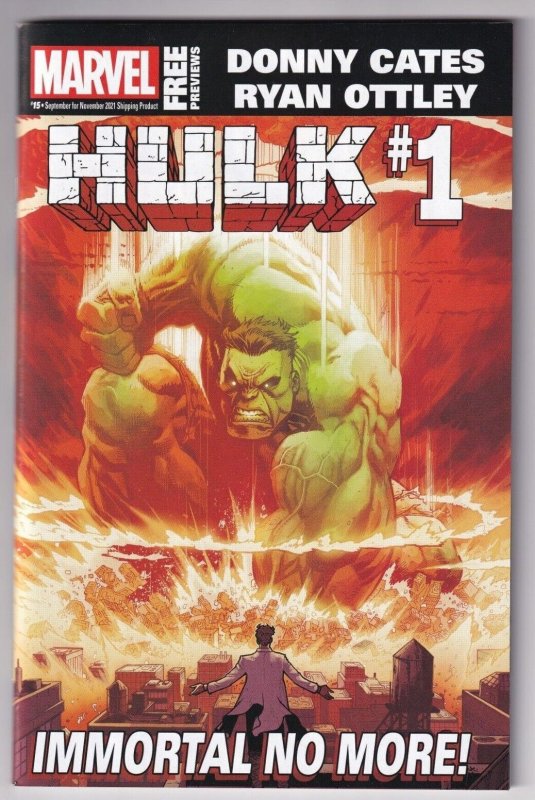 Marvel Free Previews #15 September November 2021 Hulk Avengers Doom