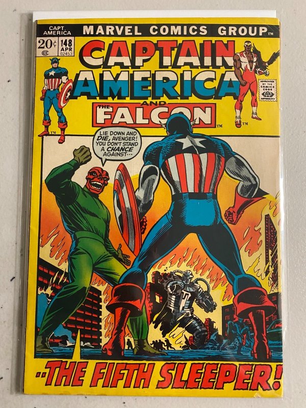 Captain America #148 Red Skull appearance 4.0 (1972)