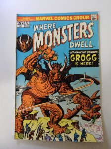 Where Monsters Dwell #27 (1974) FN+ condition