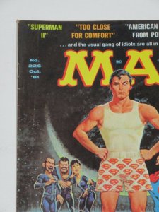 Mad Magazine #226 Superman II October 1981 EC Publications VF
