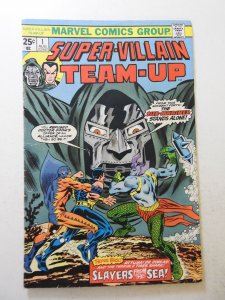 Super-Villain Team-Up #1 (1975) VG Condition