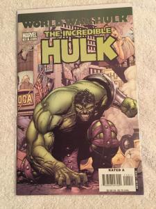 WORLD WAR HULK--THE INCREDIBLE HULK-#'s 109,110,111 / 2007-MARVEL