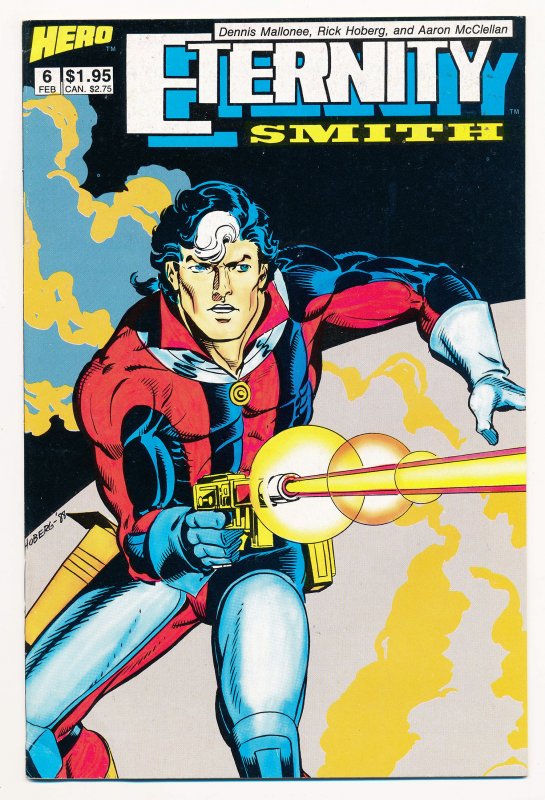 Eternity Smith (1987 Hero) #1-9 VF/NM complete series