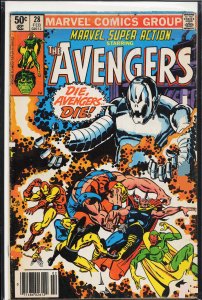 Marvel Super Action #28 (1981) The Avengers