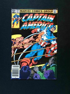 Captain America  #271  MARVEL Comics 1982 VF NEWSSTAND