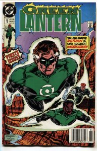 GREEN LANTERN V.3 #1--newsstand--1990--Comic Book--DC