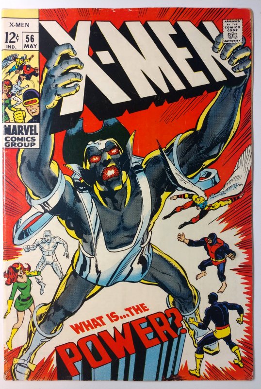 The X-Men #56 (6.0, 1969) 1ST APP OF THE LIVING MONOLITH