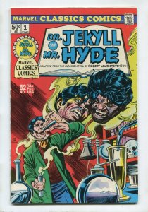 MARVEL CLASSICS COMICS #1 (5.0) DR. JEKYLL AND MR. HYDE 1976