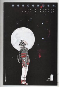 DESCENDER #1, NM-, Jeff Lemire, sci-fi, Image, 2015, more in store