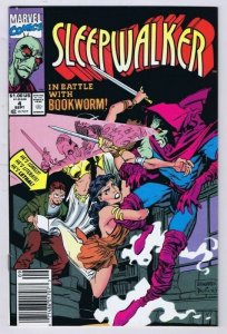 Sleepwalker #4 ORIGINAL Vintage 1991 Marvel Comics