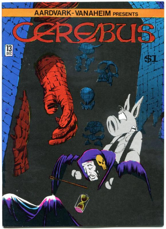 CEREBUS the AARDVARK #13, VF, Dave Sim, 1977, more in store, QXT