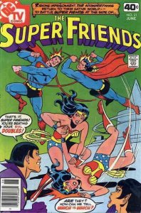 Super Friends #21 VG ; DC | low grade comic All Ages Wonder Woman