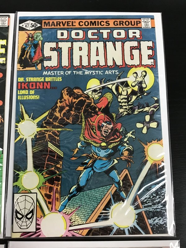 4PC DOCTOR STRANGE LOT (8.5 OB) #46-49!! 1981