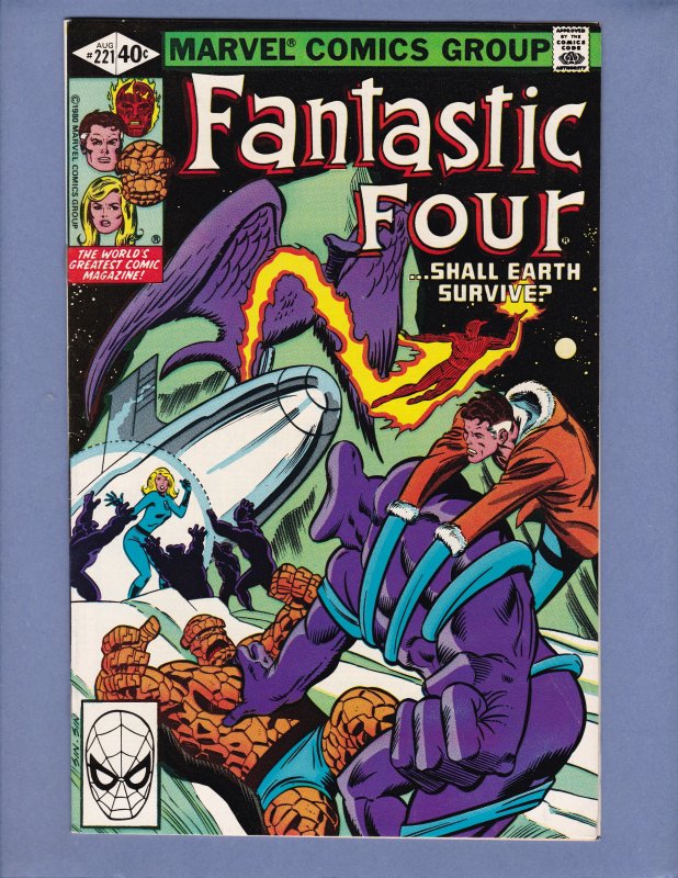 Fantastic Four #221 VF/NM Marvel 1980