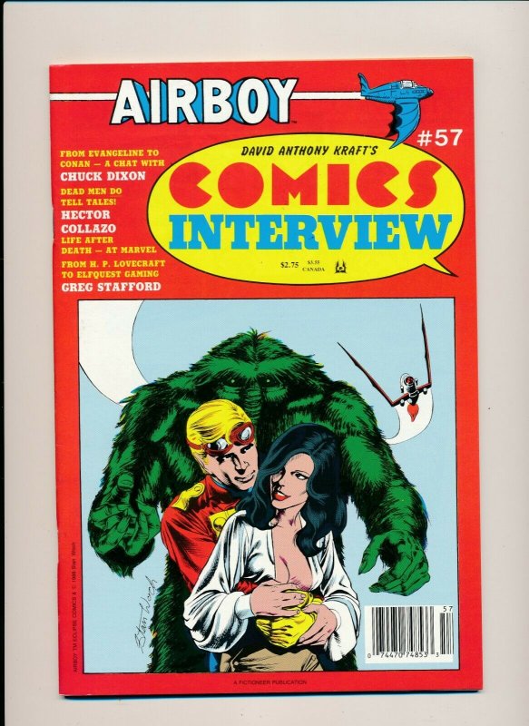 Airboy COMICS INTERVIEW #57 1988  VF (PF944)