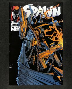 Spawn #7 1st Published Artwork by Randy Queen!