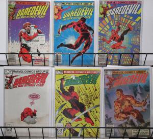 Daredevil 1982 Lot #182-191 6Diff Frank Miller Murdock's Descent to Madness