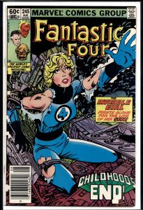 Fantastic Four #245 (1982) Fantastic Four [Key Issue]