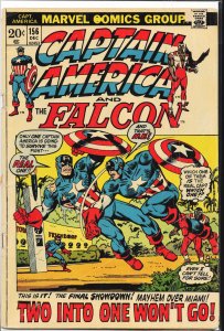 Captain America #156 (1972) Captain America and the Falcon
