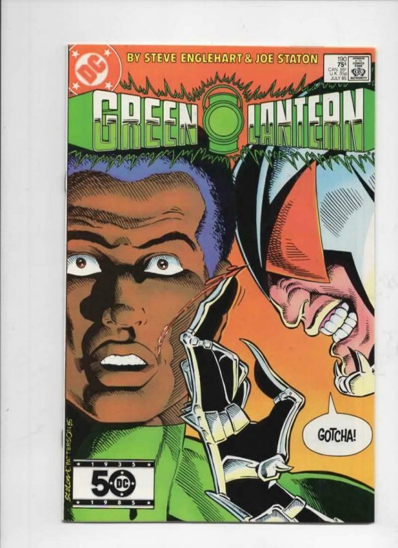 GREEN LANTERN #190, VF/NM, Black Canary, Green Arrow, 1960 1985 DC more in store