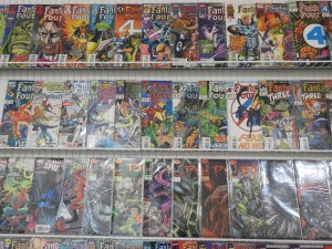 Huge Lot 200+ Comics W/ Fantastic Four, Spider-Man, Pitt+ Avg VF Condition!
