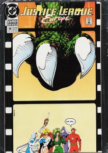 Justice League Europe #14 (1990) Flash