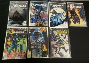 BATMAN 7PC (VF/NM) BATTLE FOR THE COWL, MIDNIGHT TRAIN, A NEW DAWN 1991-2009