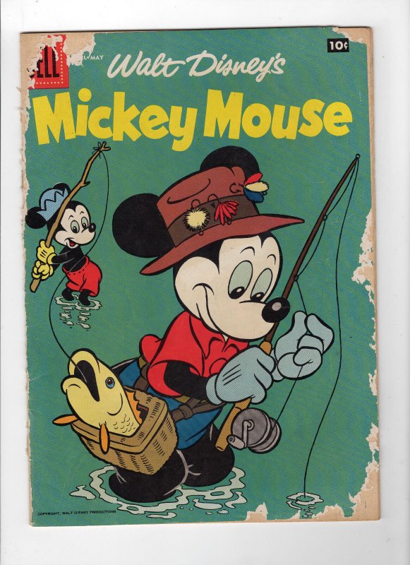 Mickey Mouse #59 (Apr 1958, Dell) - Good- 