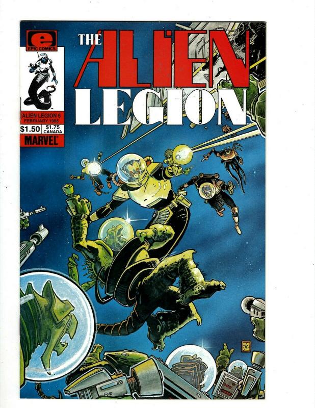 Lot of 13 Alien Legion Marvel Comics #6 13 14 15 16 17 18 19 20, 1 2 3 4 JF4