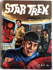 Star Trek Annual 1974(BBC)VG, Rare 77!!page book