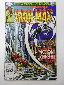 Iron Man #161 Direct Edition (1982) W/ Moon Knight!! Beautiful VF-NM Condition!