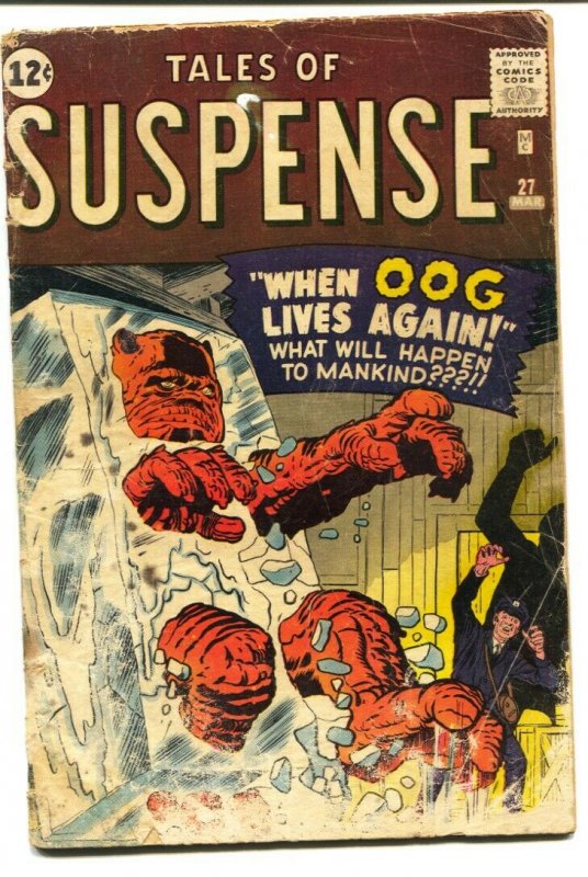 TALES OF SUSPENSE #27-1962-MARVEL-HORROR-KIRBY-DITKO-good