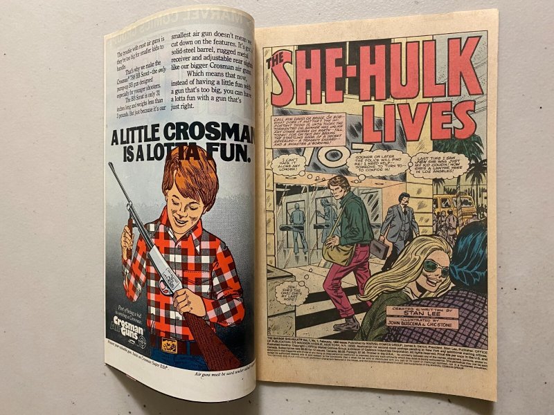 Savage She-Hulk #1 direct 7.0 (1980)