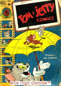 TOM AND JERRY (1948 Series)  (DELL) #80 Good Comics Book