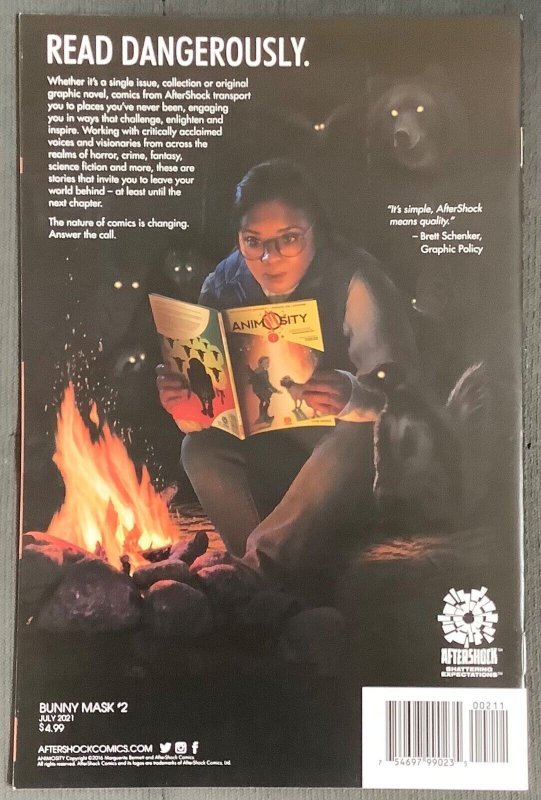 Bunny Mask #2 (2021, Aftershock Comics) NM+