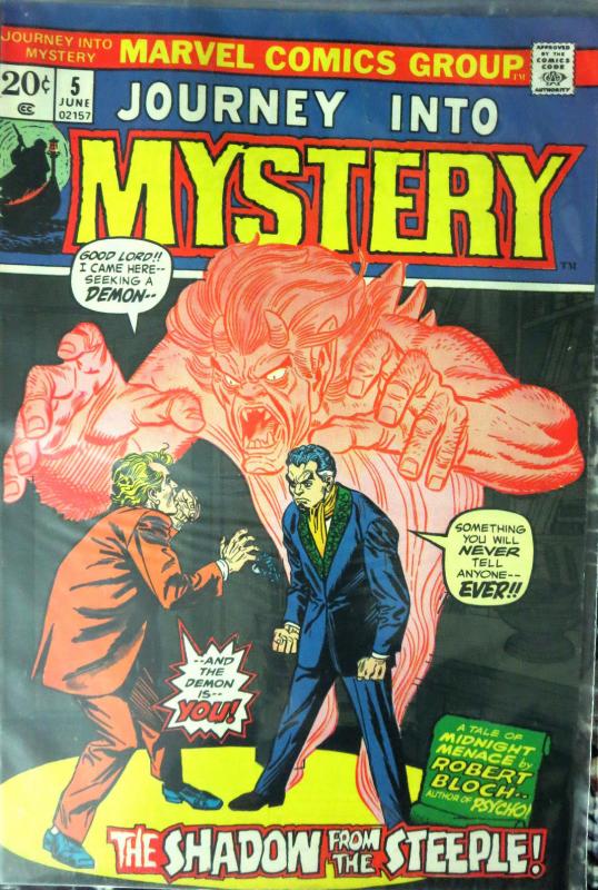 JOURNEY INTO MYSTERY (2nd series)1-10,12 Starlin! Kane!Ploog!Ditko!Kirby!Wildey!